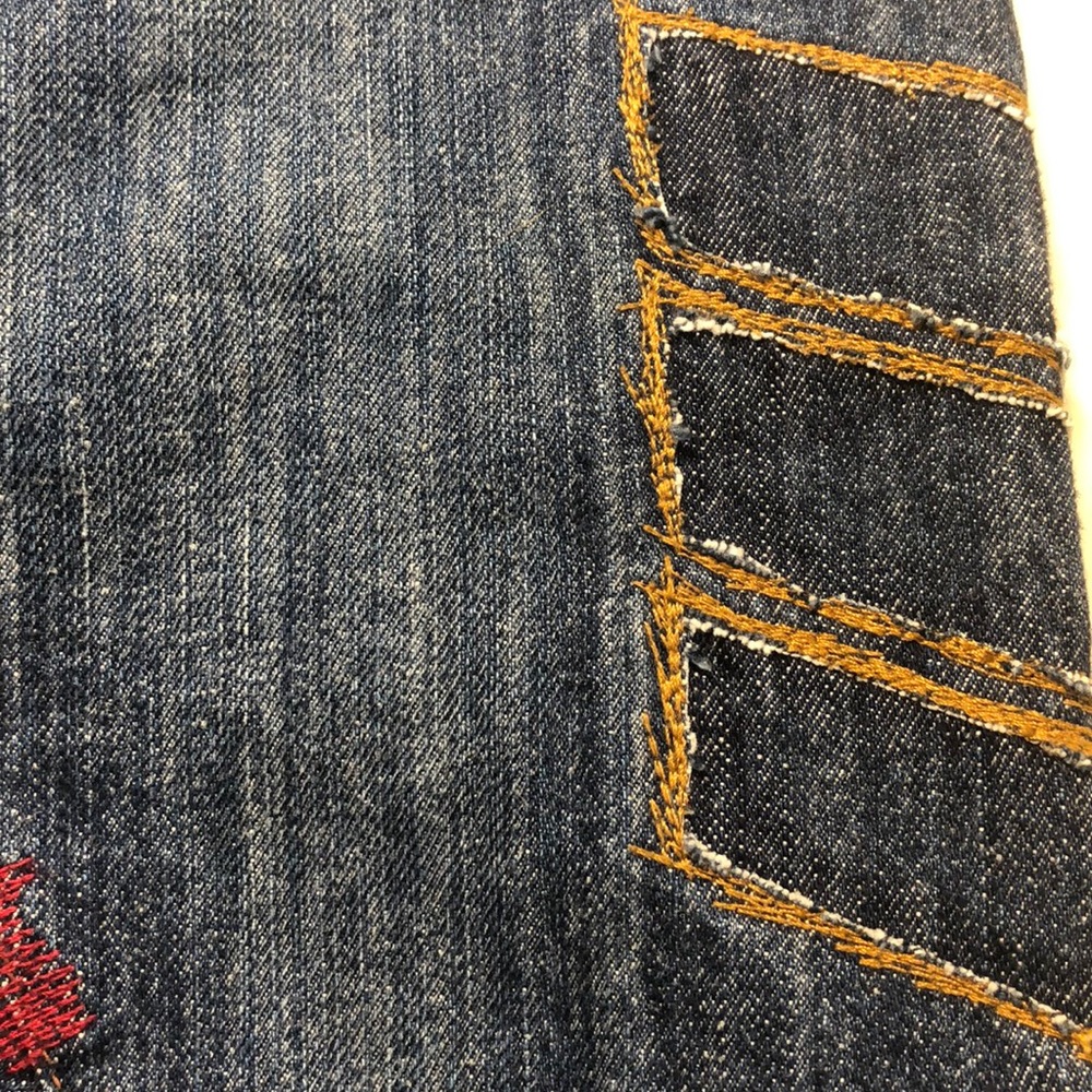 A/X ARMANI EXCHANGE jean skirt. - Picture 9 of 16